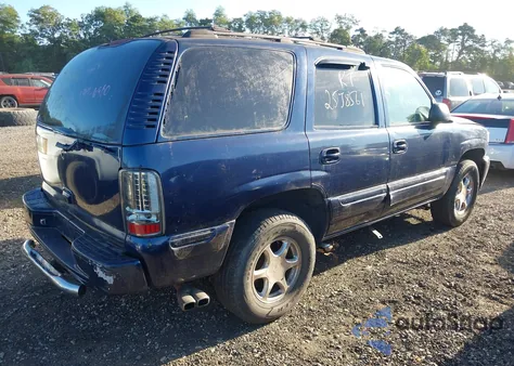2001 GMC Yukon Slt z USA, uszkodzony, nr VIN 1GKEK13T51R139764